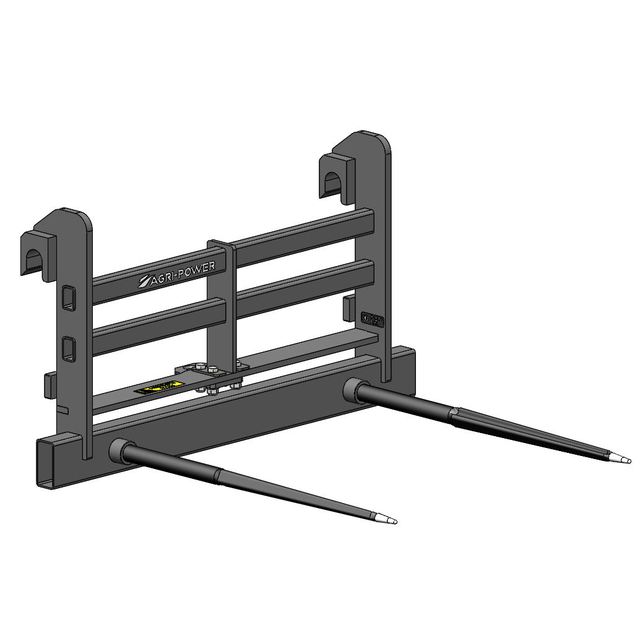 Pic'balle Attelage Merlo avec 2 Dents 1100X42 CL Gris référence fournisseur 413709